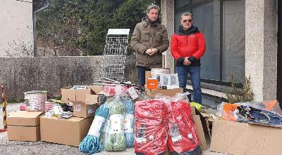 URUČENA OPREMA SLUŽBI ZA ZAŠTITU I SPAŠAVANJE  S VISINA