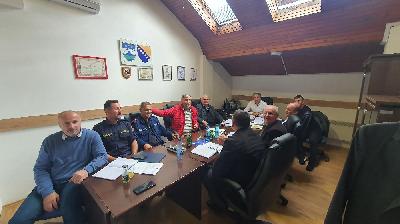 ODRŽAN RADNI SASTANAK  SA PREDSTAVNICIMA SLUŽBI CIVILNE ZAŠTITE