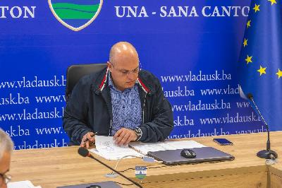 ODRŽANA 33 SJEDNICA  KANTONALNOG ŠTABA CIVILNE ZAŠTITE UNSKO-SANSKOG KANTONA