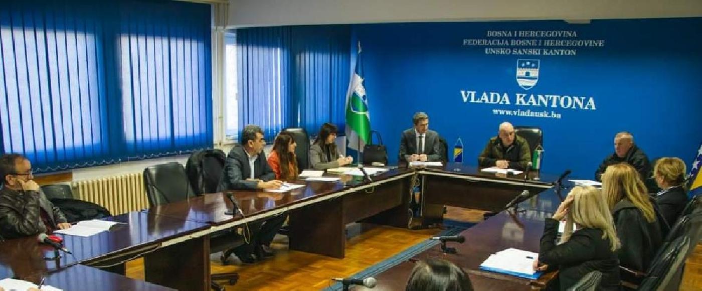 ODRŽANA 22 REDOVNA SJEDNICA KANTONALNOG ŠTABA CIVILNE ZAŠTITE UNSKO-SANSKOG KANTONA