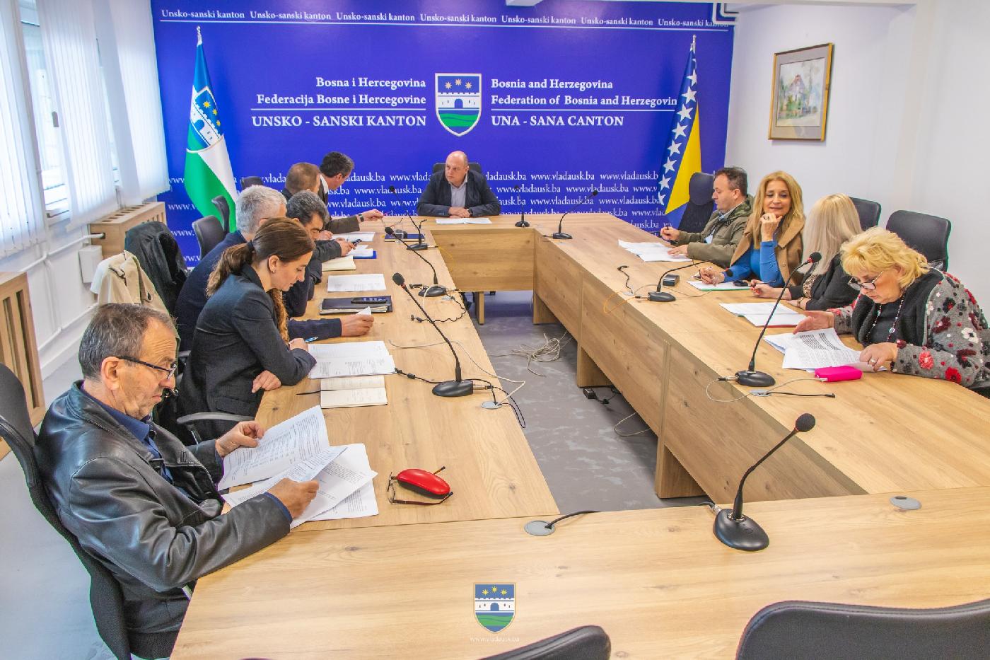 ODRŽANA 25. REDOVNA SJEDNICA KANTONALNOG ŠTABA CIVILNE ZAŠTITE UNSKO-SANSKOG KANTONA