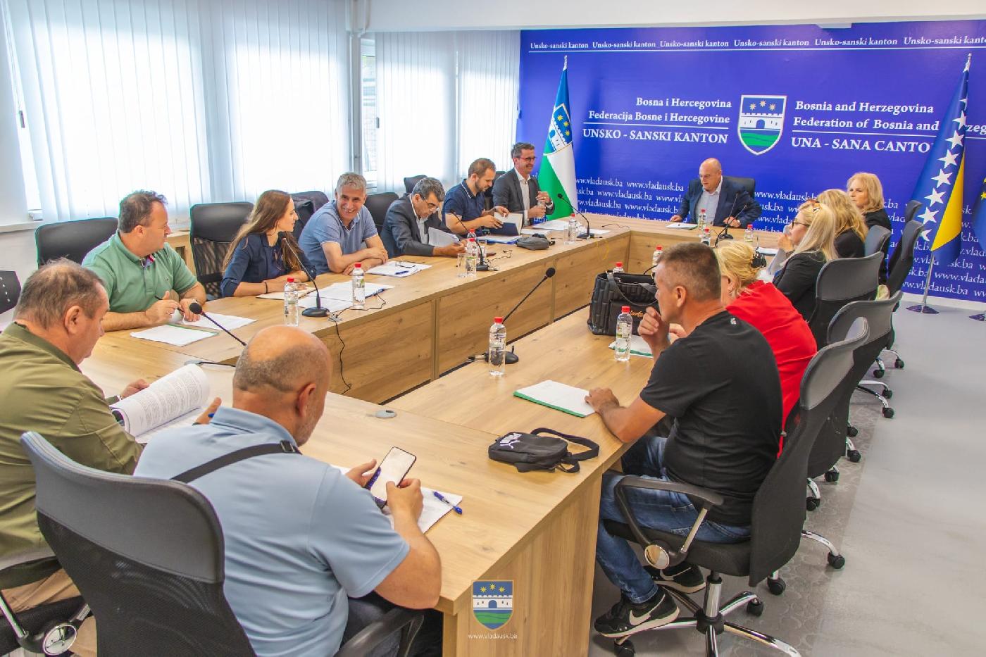 ODRŽANA 30. SJEDNICA KANTONALNOG ŠTABA CIVILNE ZAŠTITE USK-A