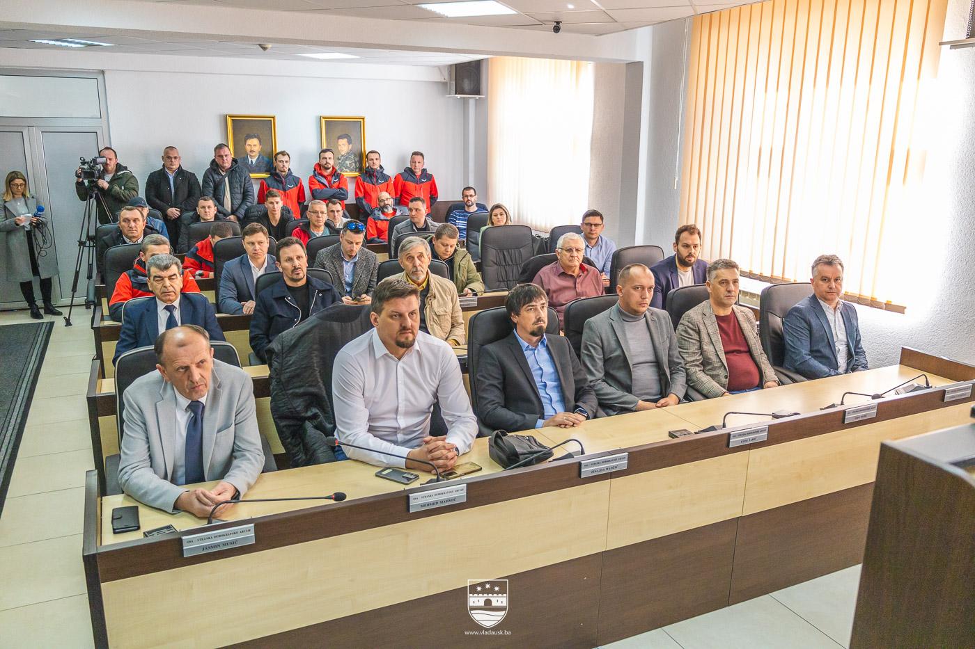 ODRŽANA SVEČANA SJEDNICA KANTONALNOG ŠTABA CIVILNE ZAŠTITE