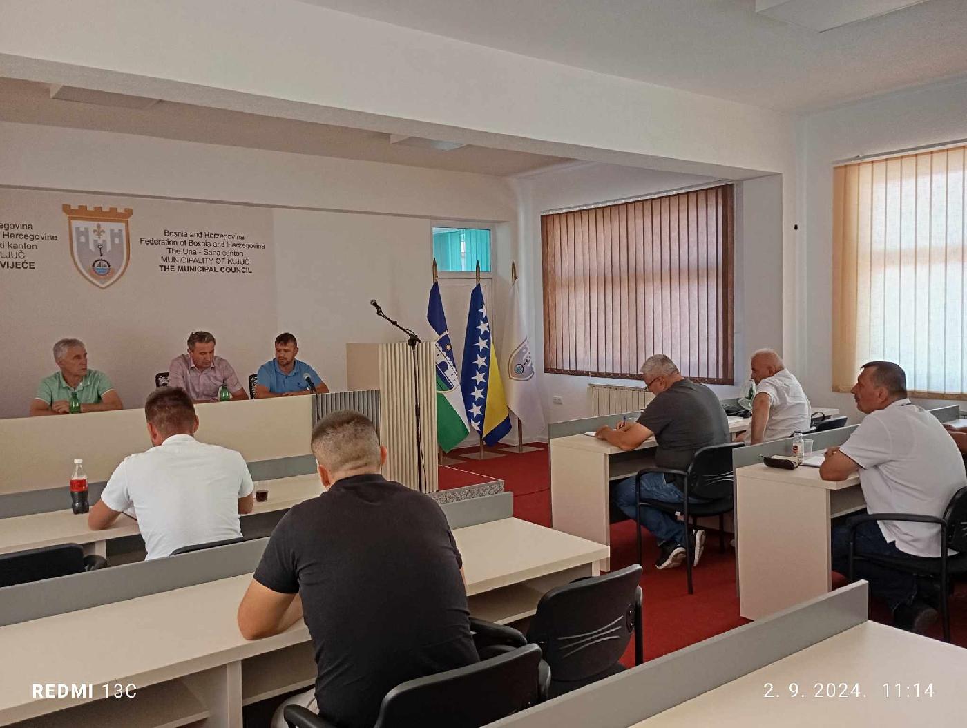 SASTANAK SA PREDSTAVNICIMA GRADSKIH/OPĆINSKIH  SLUŽBI CIVILNE ZAŠTITE