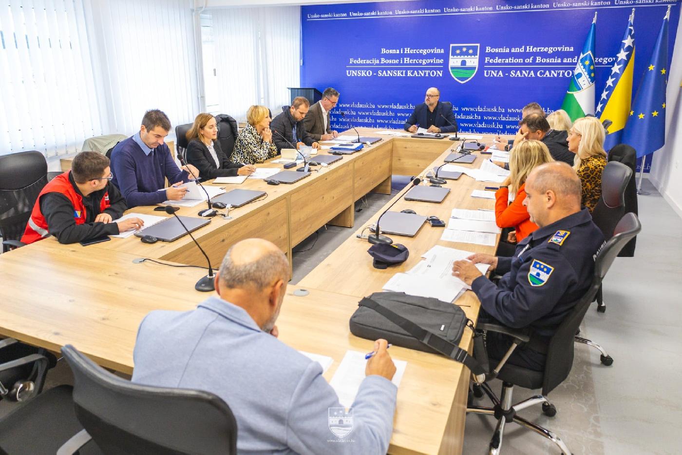 ODRŽANA 4. SJEDNICA KANTONALNOG ŠTABA CIVILNE ZAŠTITE