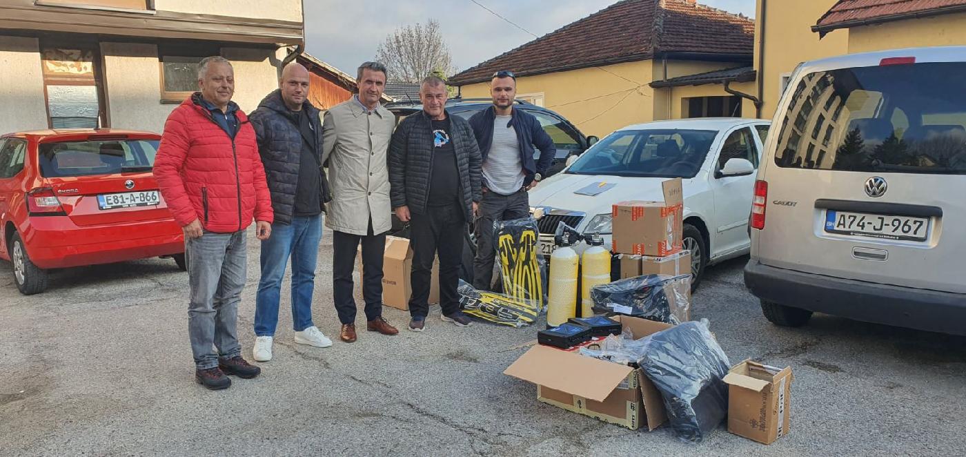 Uručena ronilačka oprema Službi za zaštitu i spašavanje na vodi i pod vodom