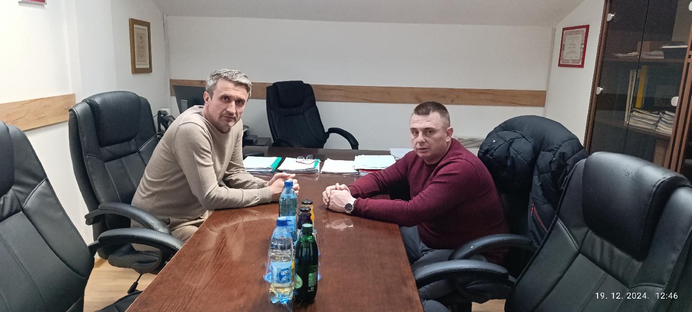 Radni sastanak koordinatora organizacije Pomozi.ba USK-a sa direktorom Kantonalne uprave civilne zaštite