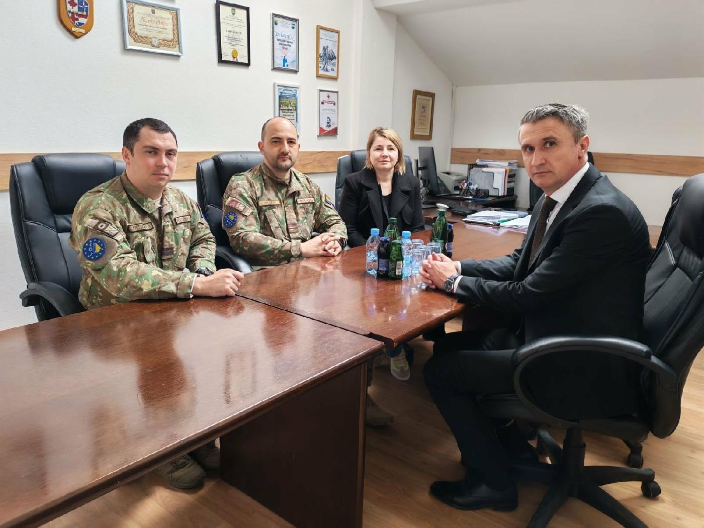 Članovi LOT tima EUFOR-a u posjeti Kantonalnoj upravi civilne zaštite